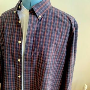 Plaid UnTUCKit Lg men’s button down